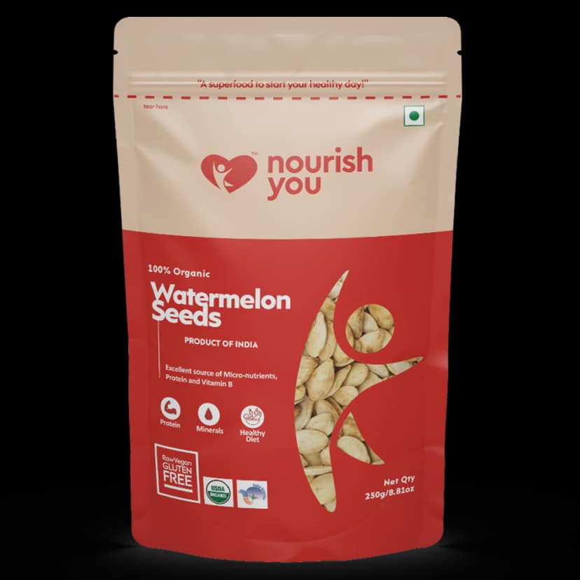 nourish you Raw Watermelon Seeds