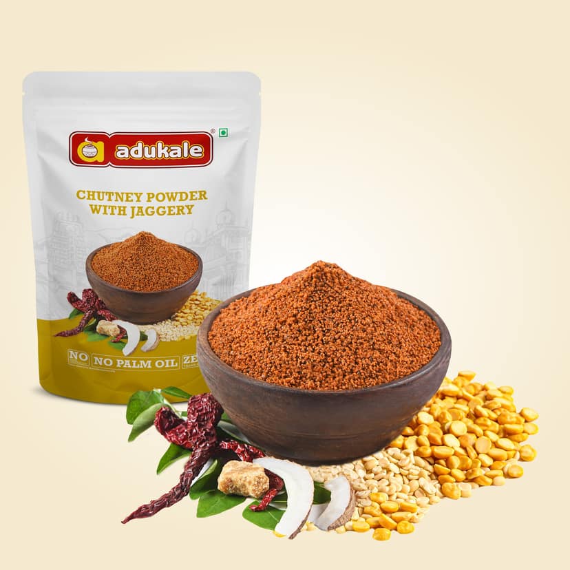 Chutney powder with jaggery 200 gm
