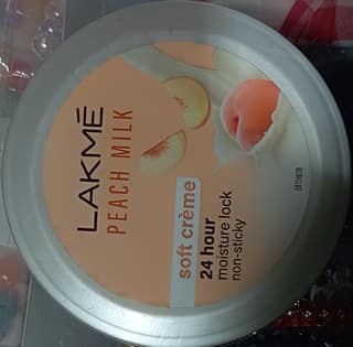 Lakme peach milk soft cream moisture lock 24h