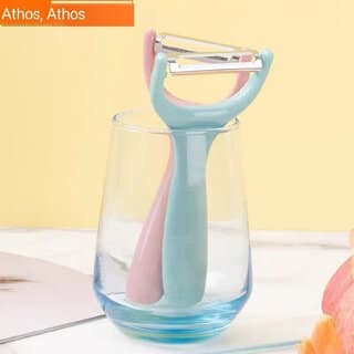 (Pack of 1) MIXCO Multipurpose Rapid Vegetable Scrapper Y Shaped Peeler Y Shaped Peeler (Multicolor)