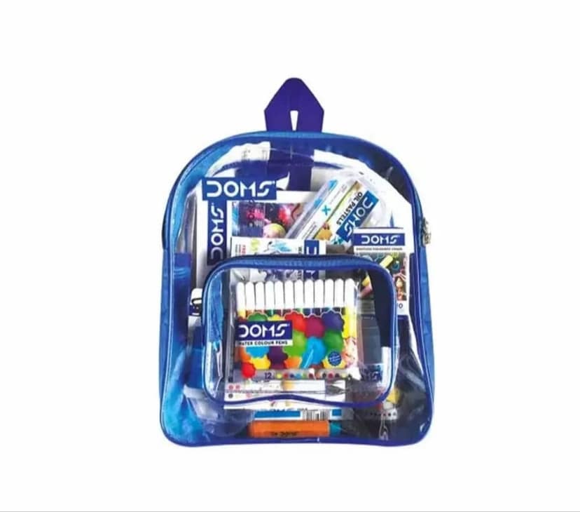 DOMS SMART KIT/ Comes with Transparent zipper bag/ Gifting range for Kids /Return gift for kids view 2