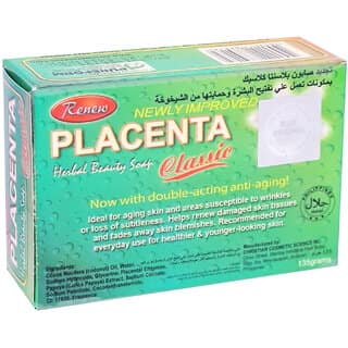 Renew Placenta Classic Face & Body Herbal Soap - Pack Of 3 (135gm) view 2