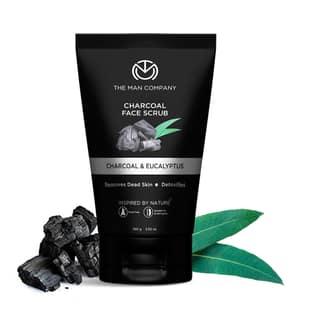 Charcoal Face Scrub | Charcoal & Eucalyptus Charcoal Face Scrub | Charcoal & Eucalyptus - 100gm Face Scrub at