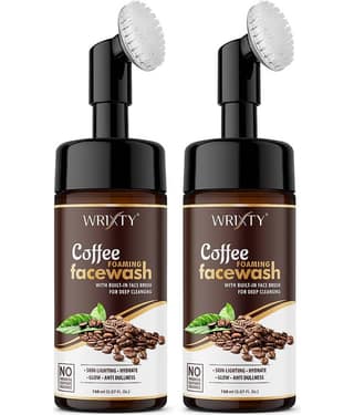 WRIXTY Coffee Face Wash for Men Women Oil Control Acne Removal Deep Clean Brightening Skin Glow ( Pack of 2 )
