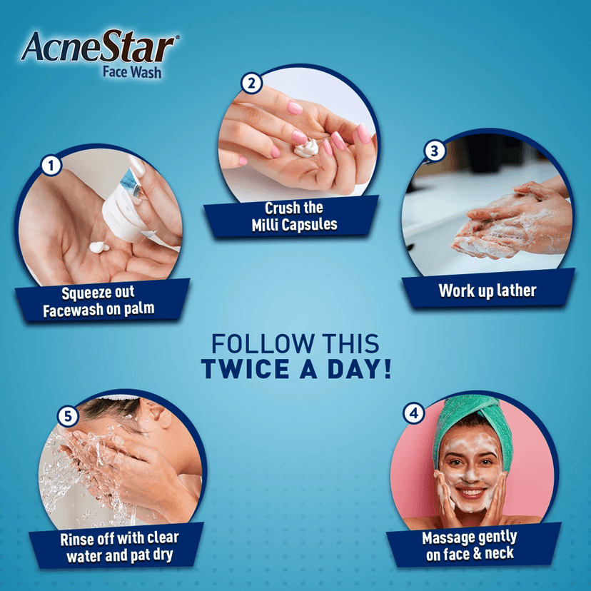 Acnestar Face Wash 50 Gms view 2