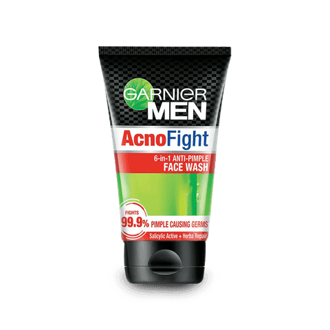 Garnier Men Acno Fight Anti Pimple Facewash, 100 gm Tube