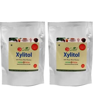 So Sweet Xylitol Powder Sweetener 0 Calorie 500gm (Pack of 2) (250gm Each)