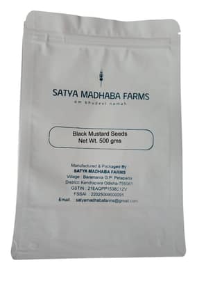 Black Mustard Seeds for farming Pusa 28 Variety- 450gms