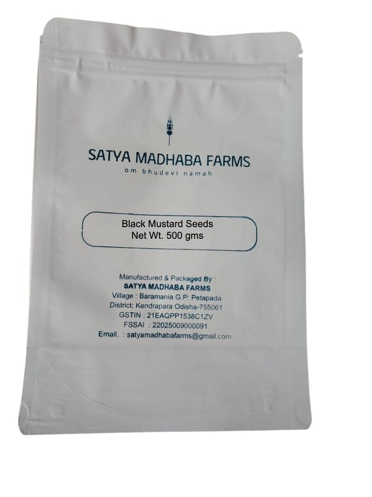 Black Mustard Seeds for farming Pusa 28 Variety- 450gms