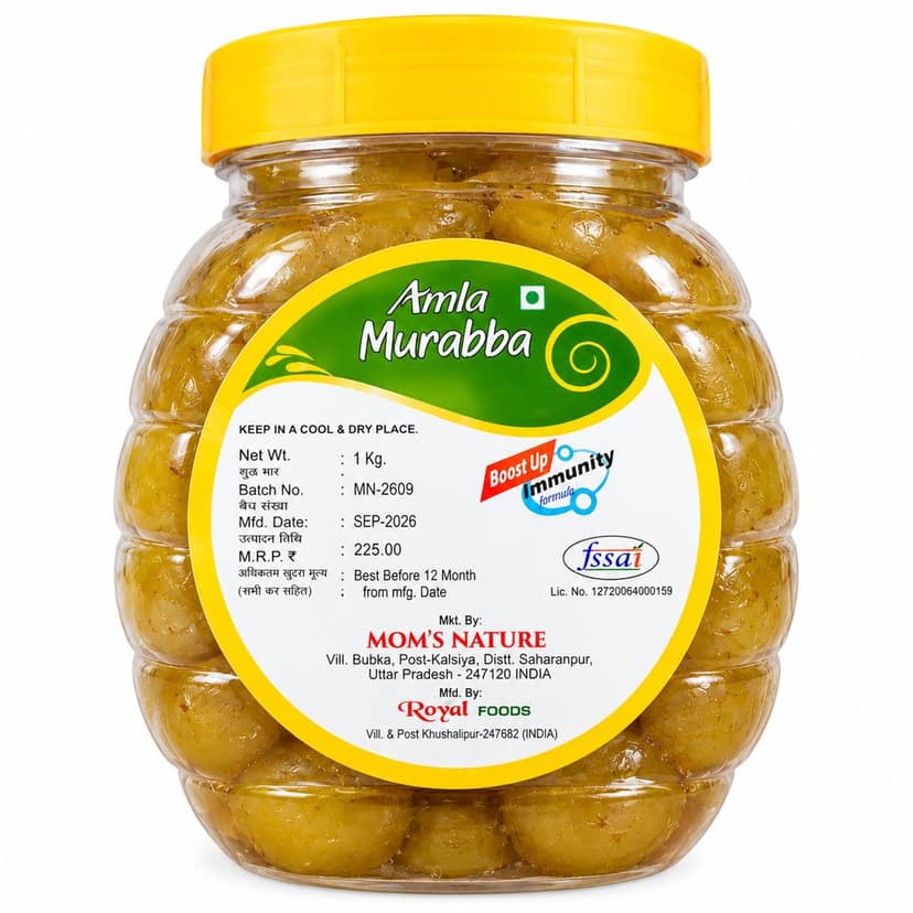 Mom's Nature Amla Murabba - 1Kg view 2