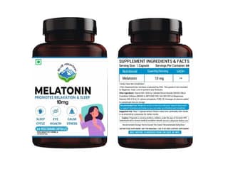 BLUE MOUNTAIN Melatonin Capsule, 60 Capsule