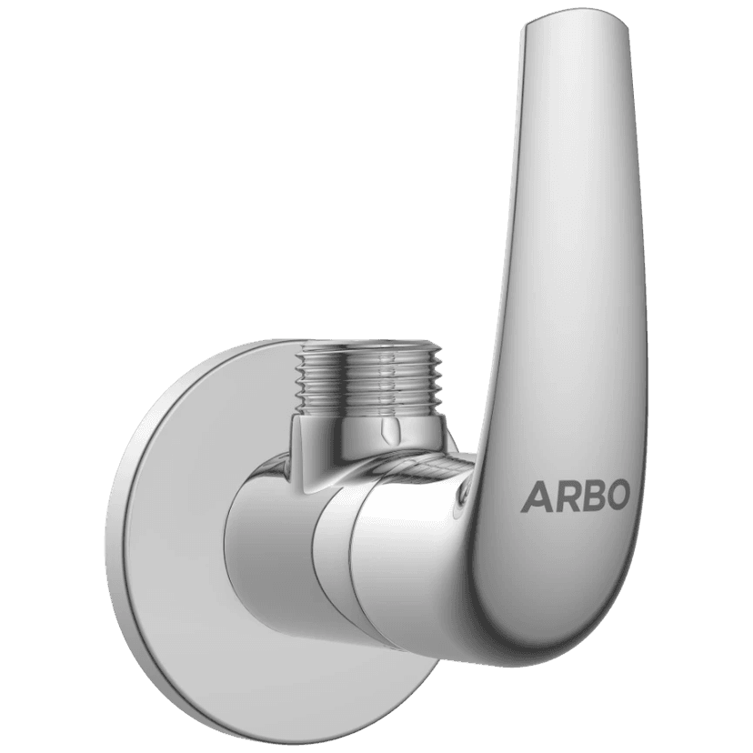 CM-2504 Angle Valve With Wall Flange view 2