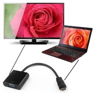 XBLAZE HDMI To VGA Converter With AUX (Black)
