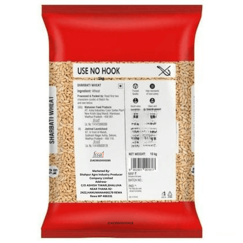 Sharbati Wheat 10Kg view 2