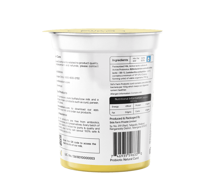 Natural Probiotic Cup Curd view 2