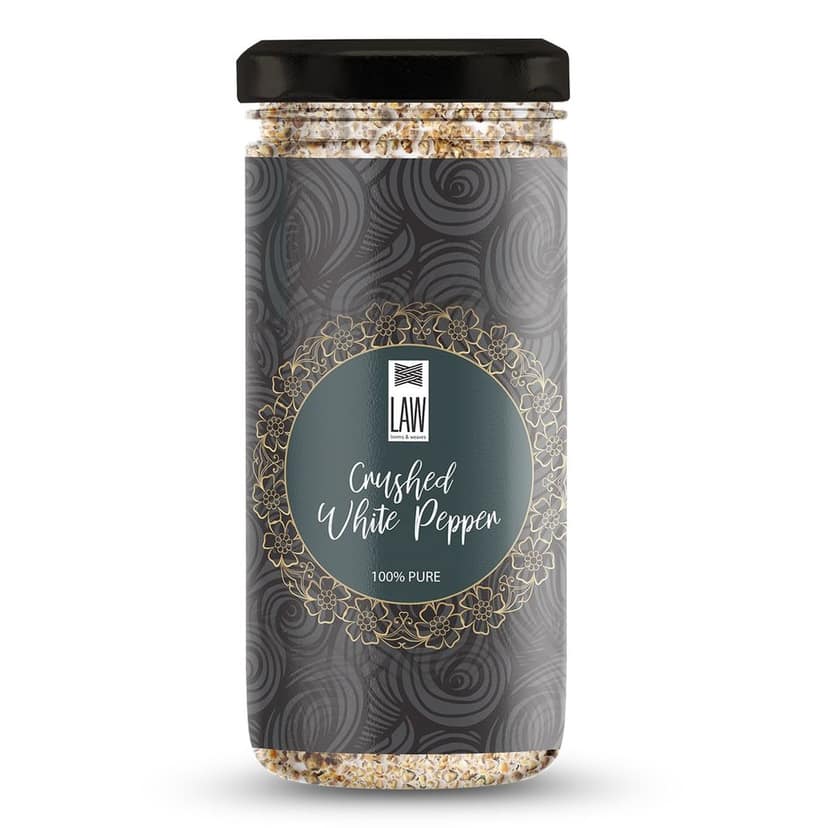 Crushed White Pepper /Medium Ground White Pepper (Organically Grown, Single Origin & Homestead Produce) – 100 gm view 2