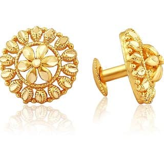 luv fashion Tradtional 1gm jumkhi gold n micron plated