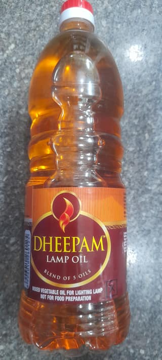 Dheepam lamp oil bottle