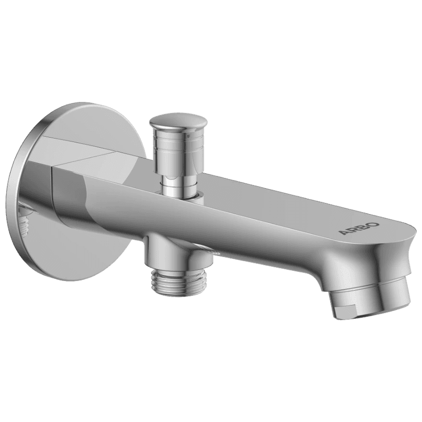 SP-5314 Bath Tub Spout With Button Attachment (Solo Collection)