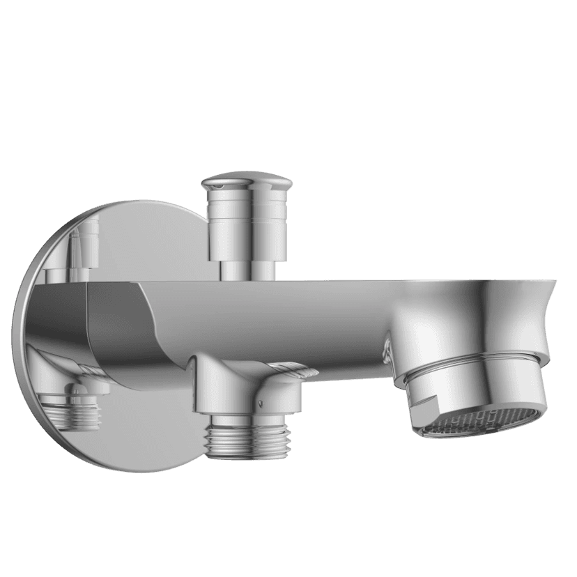 SP-5314 Bath Tub Spout With Button Attachment (Solo Collection) view 2