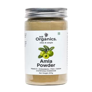 Amla Powder 200g | Amla Churna | Pure Indian Gooseberry | Ayurvedic | Hair Growth Skin Care Immunity | No Additives | Natural | MR Organics