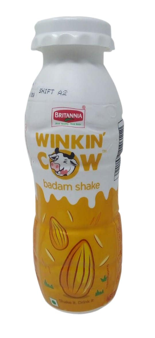 Britannia Winkin Cow Badam Botel 200Ml