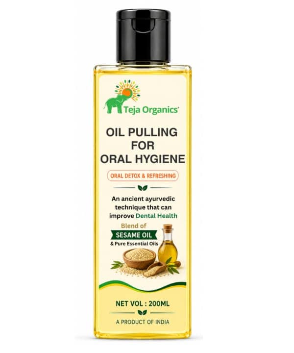 Oil Pulling For Oral Hygiene | Cold-pressed Unrefined | Sesami Oil | Oral Detox & Refreshing | An ancient ayurvedic technique that can transform Dental Health
