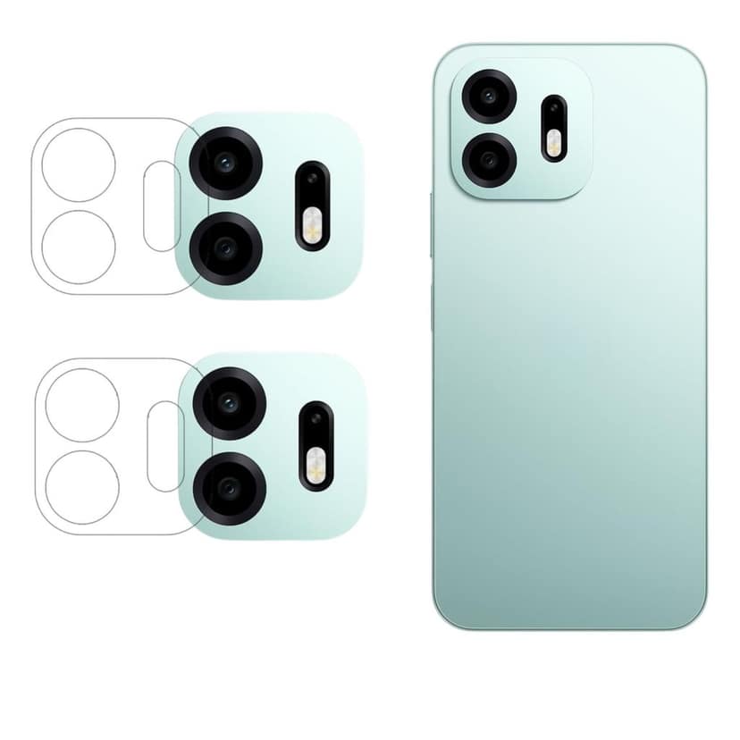 ISAAK Back Camera Lens Protector compatible for OnePlus N6 (Pack of 2) view 2