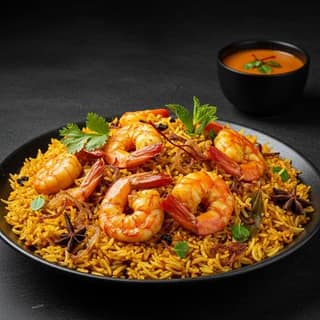 Prawns Biryani