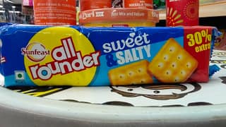 Sunfeast all rounder sweet & salty biscuits