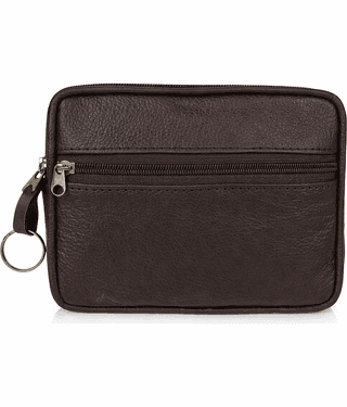 CIMONI Brown Pure Leather Purse