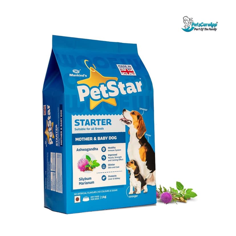Petstar Starter Food - Mother and Baby Dog view 2