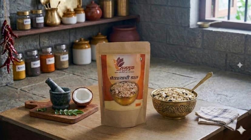 Premium Kala Ghevda Dal 500g for Traditional Indian Cooking