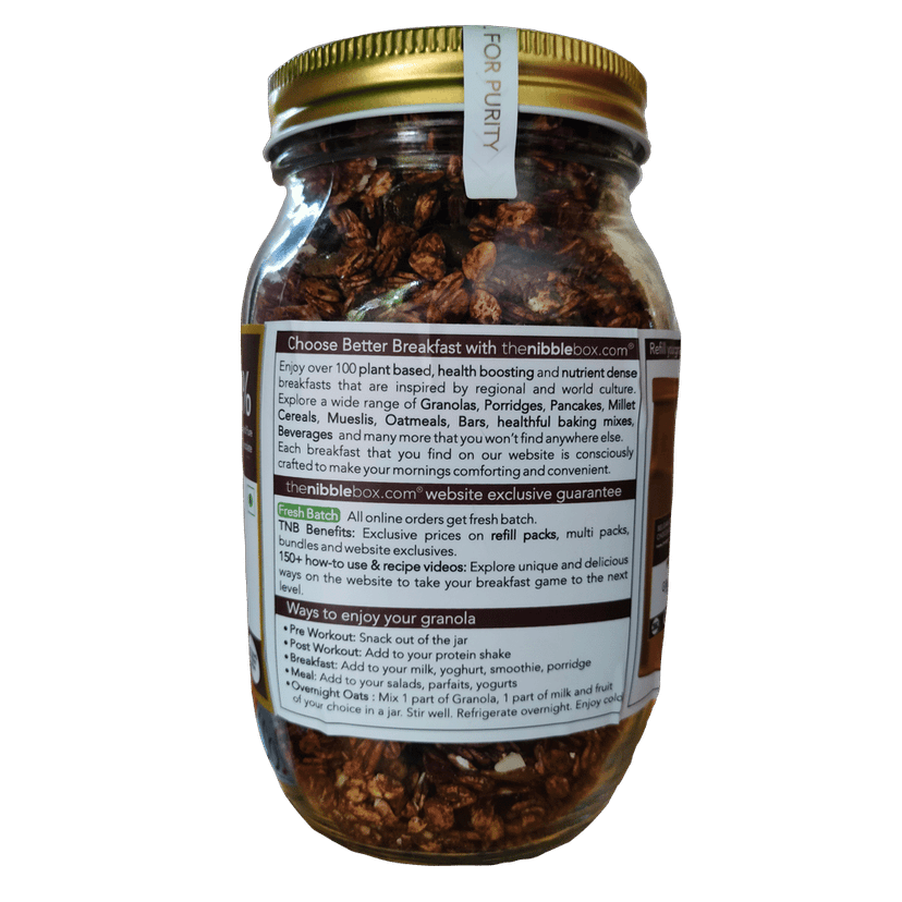 Belgian Dark Chocolate Granola view 2