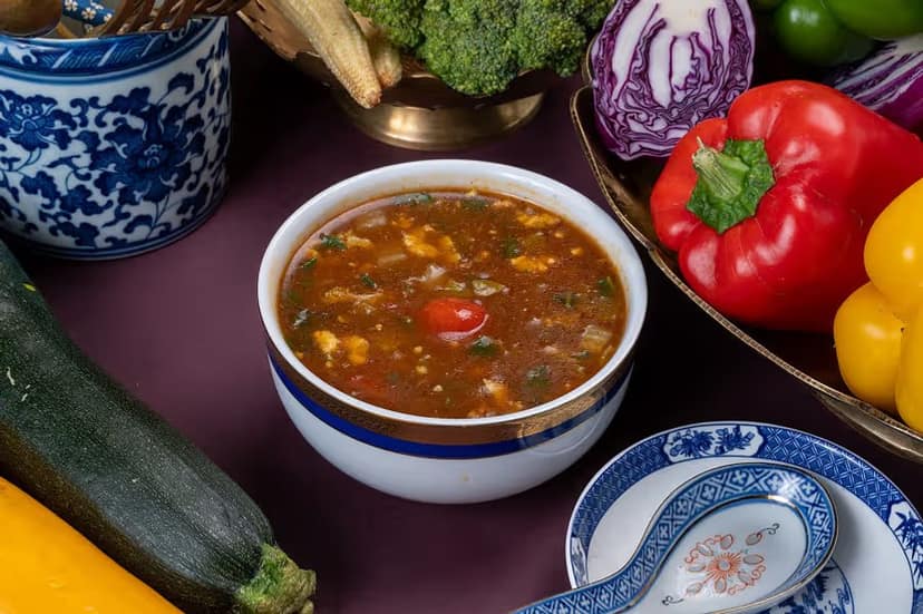 Veg Tom Yum Soup
