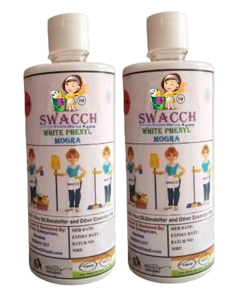 Swacch White Phenyl (500ml) (Pack of 2) Mogra view 2