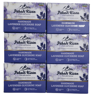 Lavender Glycerine Soap (Pack of 6)