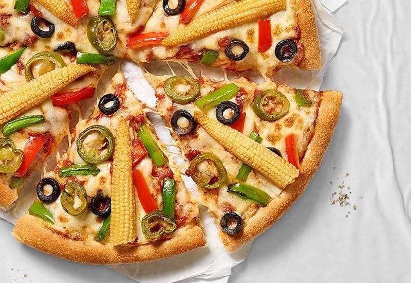 Veg Exotica Pizza Med