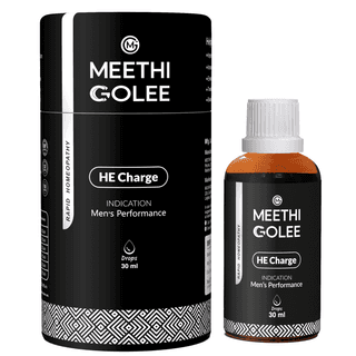 He Charge Homeopathy Power Drops for Men – 30ml | Supports Testosterone Levels, Energy, Muscle Strength, Endurance & Performance | With Natural Extracts of Ginseng & Damiana