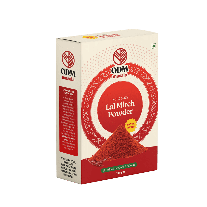 ODM Masala Lal Mirch Powder (Red Chilli Powder) - Balanced Heat