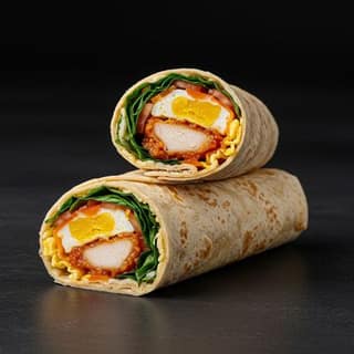 Double Egg Chicken Roll