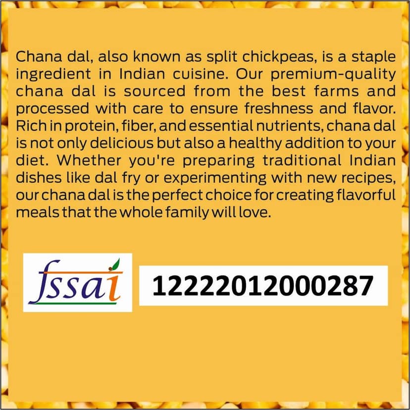 Chana Dal (1 Kg) view 2