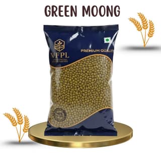 VFPL | Premium Green Whole Moong (500 gm) – Cleaned, Unpolished & Protein-Rich