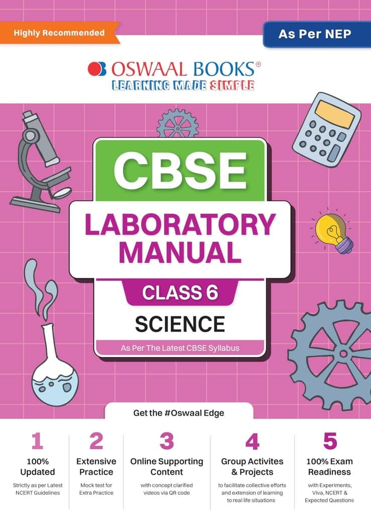 Oswaal CBSE Laboratory Manual Class 6 Science Book | As Per NEP | Latest Updated [Paperback] Oswaal Editorial Board