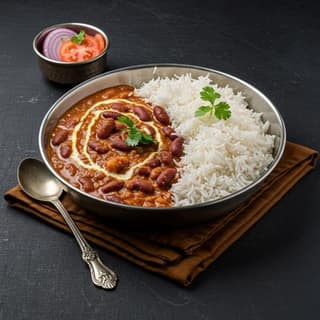 Kashmir Rajma with Chawal
