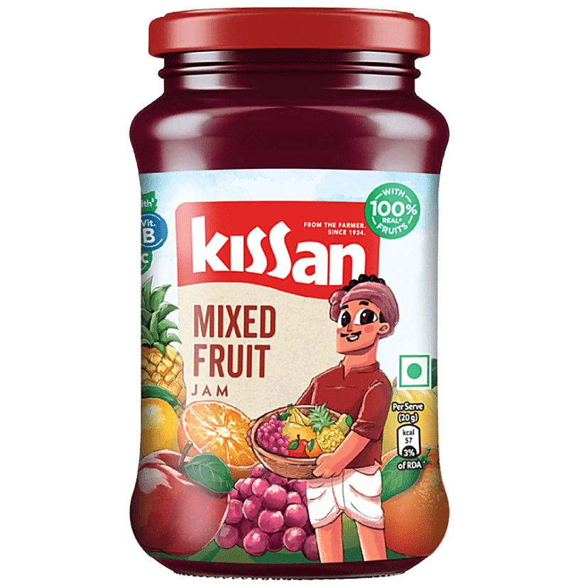 Kissan Mixed Jam, 500 Gm view 2