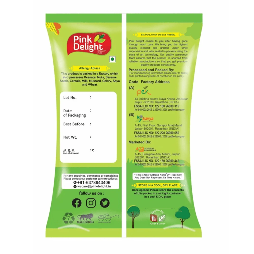 Pink Delight Premium Moong Hari Dal Dry and Unpolished 1 kg view 2