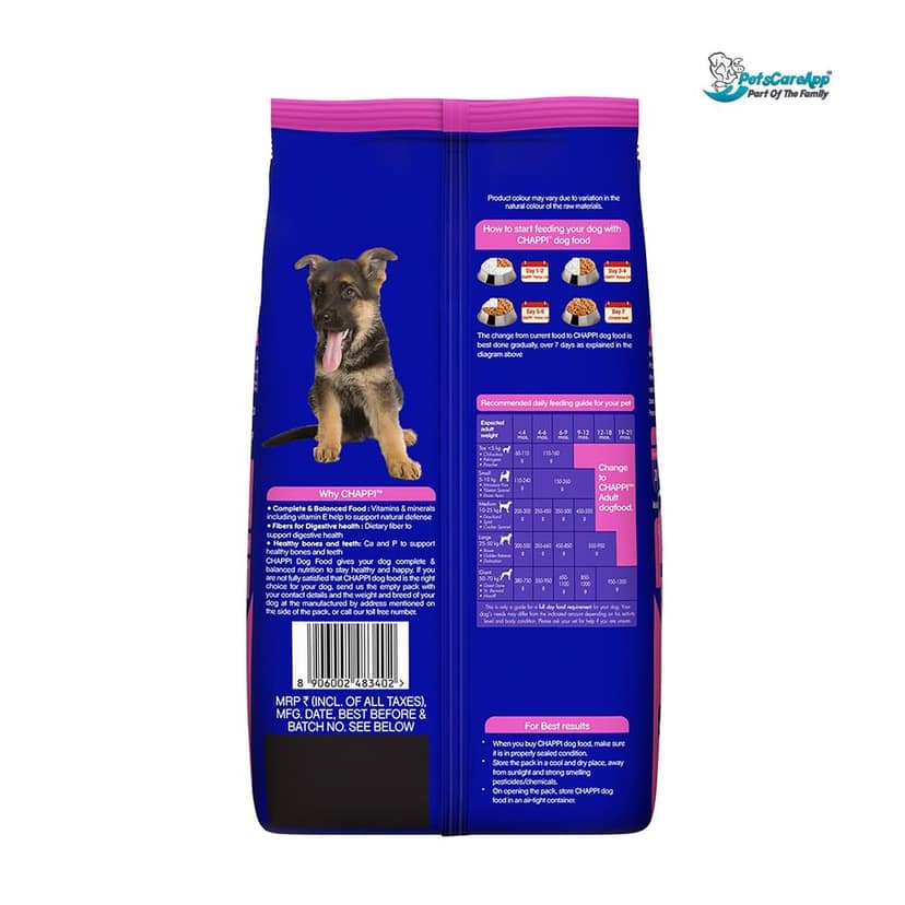 Chappi Puppy Dry Dog Food, Chicken & Milk view 2