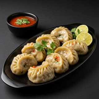 Veg Momos (6 Pcs)