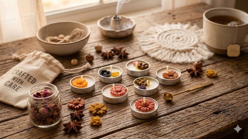 Sugandhi Candles with Pleasant Fragrance for Home and Festive Décor